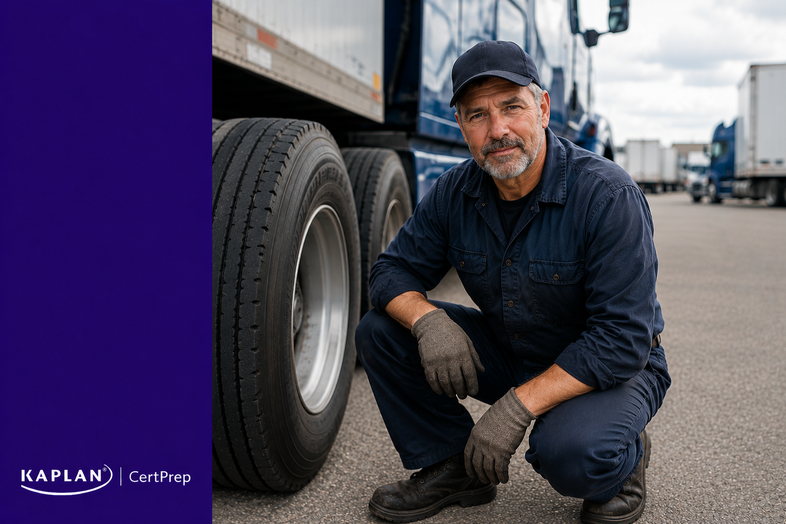 CDL Air Brakes Prep — Kaplan CertPrep exam preparation