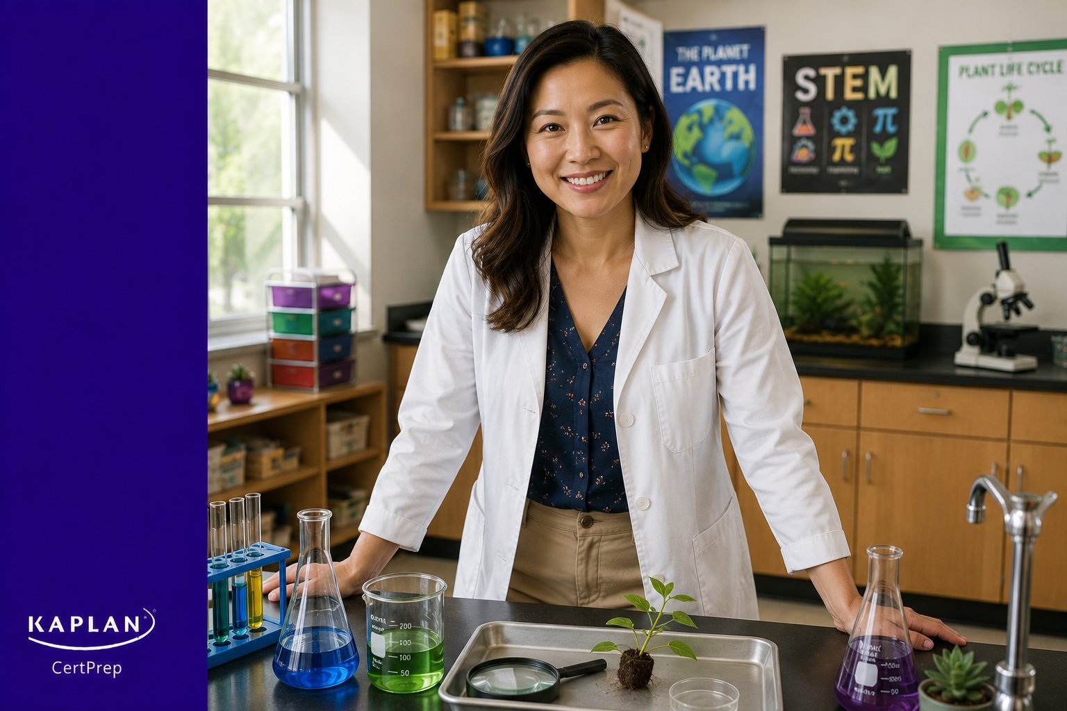 Praxis Elementary Education: Science (5905) Exam Prep — Kaplan CertPrep exam preparation